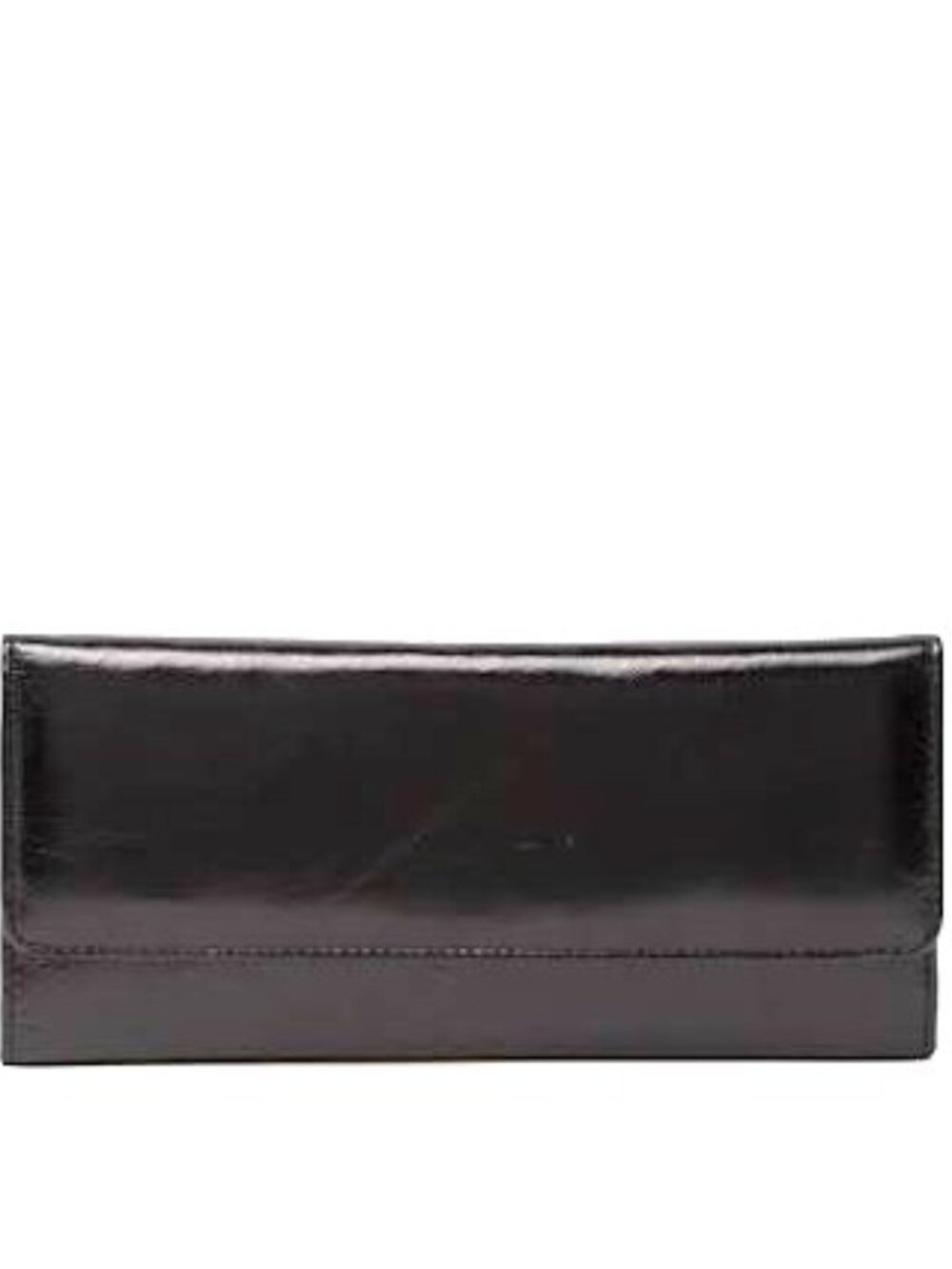Hobo SADIE Black Leather Tri-fold Continental Wallet